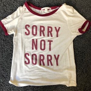 Shirt from Francesca’s boutique